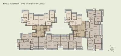 Image of 1549 Sq.ft 3 BHK Apartment / Flat for sale in Mayfair Aranya, Andheri West, Mumbai for Rs. 43000000