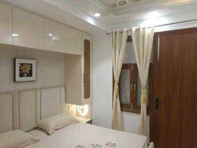 Bedroom Image of 600 Sq.ft 2 BHK Builder Floor for rent in Dwarka Mor New Delhi for Rs. 22000
