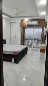 Bedroom Image of 650 Sq.ft 1 RK Studio for rent in Titania Suites, Phi IV Greater Noida for Rs. 25000