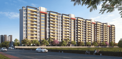 Image of 1093 Sq.ft 2 BHK Apartment / Flat for sale in Gajlakshmi Geo Aristo, Pimpri, Pune for Rs. 6000000