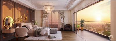 Balcony Image of 1700 Sq.ft 3 BHK Apartment / Flat for sale in ATK The Burj, Topsia Kolkata for Rs. 30000000
