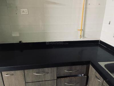 Kitchen Image of 1300 Sq.ft 2 BHK Apartment / Flat for rent in Shukan Lotus, Chandlodia Ahmedabad for Rs. 20000