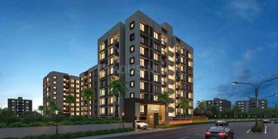 Image of 830 Sq.ft 1 BHK Apartment / Flat for sale in Nova Galaxy, Palanpur, Surat for Rs. 3500000
