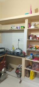 Kitchen Image of 600 Sq.ft 1 BHK Apartment / Flat for rent in Jubilee Hills Hyderabad for Rs. 20001