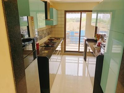 Kitchen Image of 615 Sq.ft 1 BHK Apartment / Flat for sale in Ornate Rise, Bhiwandi Thane for Rs. 3800000