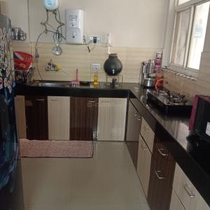 Kitchen Image of 1380 Sq.ft 3 BHK Apartment / Flat for sale in Grand Vistas Kanak Vrindavan Township, Panchyawala Jaipur for Rs. 6000000