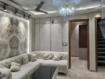 Living Room Image of 812 Sq.ft 3 BHK Apartment / Flat for sale in Dwarka Mor New Delhi for Rs. 5350000