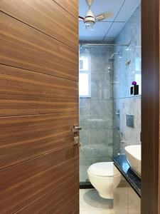 Common Bathroom Image of 1600 Sq.ft 3 BHK Builder Floor for rent in Trehan Luxury Floors 71, Sector 71 Gurgaon for Rs. 46000