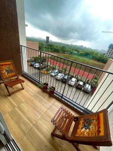 Balcony Image of 980 Sq.ft 2 BHK Apartment / Flat for sale in Godrej Boulevard, Manjari Budruk Pune for Rs. 8888888