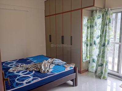 Bedroom Image of 1090 Sq.ft 2 BHK Apartment / Flat for rent in 4 Square White Petals, Uttarahalli Hobli Bengaluru for Rs. 33000