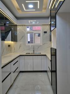 Kitchen Image of 1300 Sq.ft 4 BHK Builder Floor for sale in Dwarka Mor New Delhi for Rs. 11000000