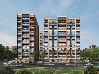 Image of 1850 Sq.ft 3 BHK Apartment / Flat for sale in Sculpture, Ognaj, Ahmedabad for Rs. 16500000