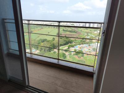 Balcony Image of 1000 Sq.ft 2 BHK Apartment / Flat for sale in Amanora Ascent Towers, Hadapsar Pune for Rs. 14350000