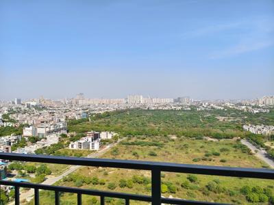 Balcony Image of 1255 Sq.ft 2 BHK Apartment / Flat for rent in Godrej Woods, Sector 43 Noida for Rs. 59000