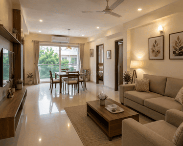 Image of 1340 Sq.ft 2 BHK Apartment / Flat for sale in Bhavisha Gardeniaa Phase 4, Kadagrahara, Bengaluru for Rs. 12000000