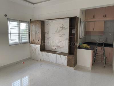 Living Room Image of 560 Sq.ft 1 BHK Builder Floor for rent in Singasandra Bengaluru for Rs. 25000