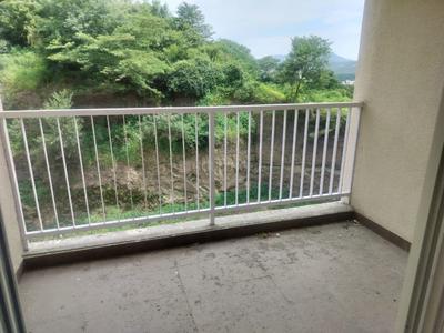 Balcony Image of 600 Sq.ft 1 BHK Apartment / Flat for rent in Sharada Myria A Wing, Dhayari Pune for Rs. 12500