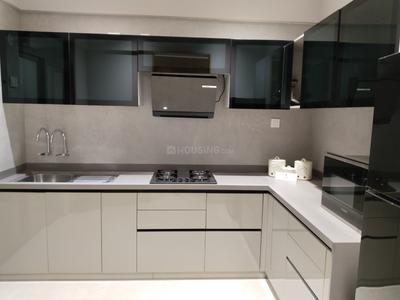 Kitchen Image of 1655 Sq.ft 3 BHK Apartment / Flat for sale in Tejraaj Tej Elevia Building A B, Baner Pune for Rs. 19500000