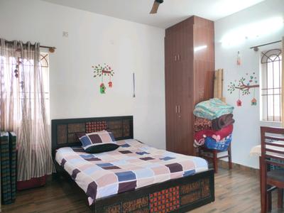 Bedroom Image of 1650 Sq.ft 4 BHK Villa for rent in Bluejay Nine Forum, Vittasandra Bengaluru for Rs. 42000
