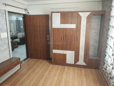 Bedroom Image of 1400 Sq.ft 3 BHK Builder Floor for rent in Parth Residency, Mansarovar Jaipur for Rs. 35000