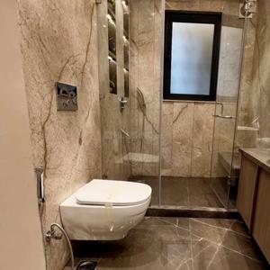 Bathroom Image of 1800 Sq.ft 3 BHK Builder Floor for rent in Inder Puri New Delhi for Rs. 65000