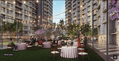 Image of 611 Sq.ft 1 BHK Apartment / Flat for sale in Kalpataru Vivant, Jogeshwari East, Mumbai for Rs. 13600000