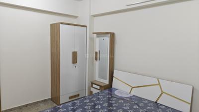 Bedroom Image of 2100 Sq.ft 3 BHK Apartment / Flat for rent in Nagjua Tropical Greens, Kamli Falia Silvassa for Rs. 36000
