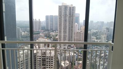 Balcony Image of 867 Sq.ft 2 BHK Apartment / Flat for rent in Dynamix Divum, Malad East Mumbai for Rs. 70000