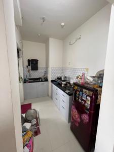 Kitchen Image of 550 Sq.ft 1 BHK Apartment / Flat for rent in Godrej Hillside 2, Mahalunge Pune for Rs. 22000