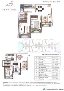 Image of 1000 Sq.ft 2 BHK Apartment / Flat for sale in Shantee Flamingo Residency, Vasai West, Vasai for Rs. 6000000