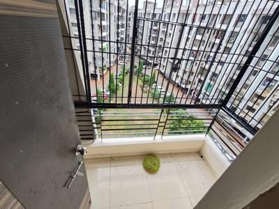 Balcony Image of 1240 Sq.ft 2 BHK Apartment / Flat for rent in Adajan Gam Surat for Rs. 18500