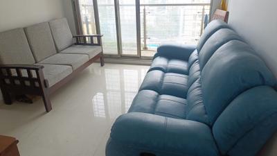 Living Room Image of 650 Sq.ft 1 BHK Apartment / Flat for sale in Maitree Avalon Paradise, Malad West Mumbai for Rs. 12500000