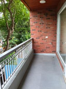 Balcony Image of 1440 Sq.ft 3 BHK Builder Floor for rent in Chittaranjan Park New Delhi for Rs. 86000