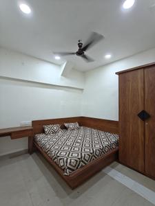 Bedroom Image of 300 Sq.ft 1 BHK Apartment / Flat for rent in Vijay Nagar Indore for Rs. 18000