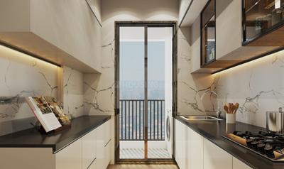 Kitchen Image of 440 Sq.ft 1 BHK Apartment / Flat for sale in Aayush Gokul, Chembur Mumbai for Rs. 14700000