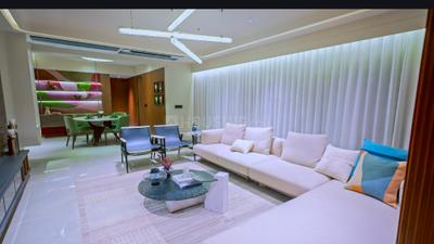 Living Room Image of 3200 Sq.ft 4 BHK Apartment / Flat for sale in Turquoise Re 45, Shantipura Ahmedabad for Rs. 15000000