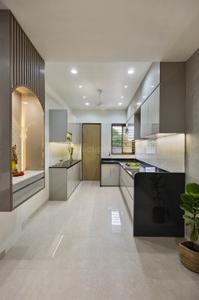 Kitchen Image of 1741 Sq.ft 4 BHK Villa for sale in Nisarg 33, Bill Vadodara for Rs. 9500000