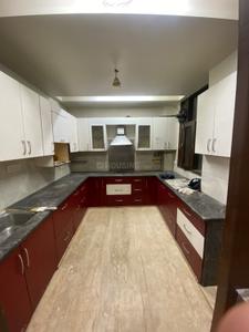 Kitchen Image of 1800 Sq.ft 3 BHK Builder Floor for rent in Gujranwala Town New Delhi for Rs. 55000