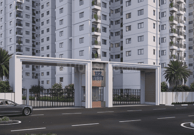 Image of 1280 Sq.ft 3 BHK Apartment / Flat for sale in Shriram 122 West, Mangadu, Chennai for Rs. 9500000