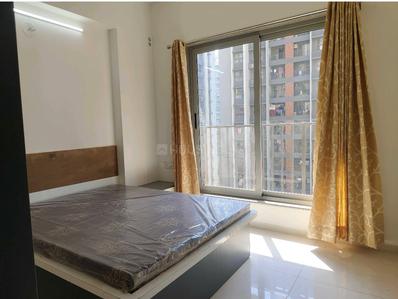 Bedroom Image of 715 Sq.ft 2 BHK Apartment / Flat for rent in Adani Aster Phase 1, Vaishno Devi Circle Ahmedabad for Rs. 25000