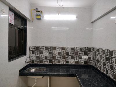 Kitchen Image of 700 Sq.ft 1 BHK Apartment / Flat for rent in Rosa Elite, Thane West Thane for Rs. 16000