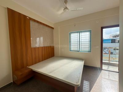 Bedroom Image of 750 Sq.ft 1 BHK Builder Floor for rent in Indira Nagar Bengaluru for Rs. 45000