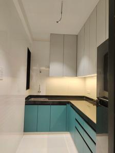 Kitchen Image of 600 Sq.ft 1 BHK Apartment / Flat for sale in J P Rishabh Tower, Andheri West Mumbai for Rs. 15500000