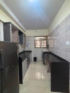 Kitchen Image of 1055 Sq.ft 2 BHK Apartment / Flat for rent in Vishesh Balaji Symphony Phase 3, Shilottar Raichur Navi Mumbai for Rs. 27000