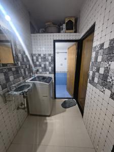 Bathroom Image of 600 Sq.ft 1 BHK Apartment / Flat for rent in Adhiraj Gardens, Kharghar Navi Mumbai for Rs. 27000