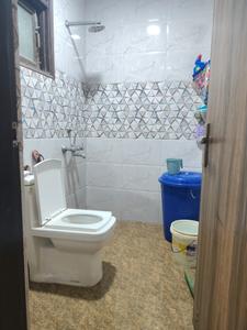 Common Bathroom Image of 738 Sq.ft 2 BHK Builder Floor for sale in Maidan Garhi New Delhi for Rs. 5500000