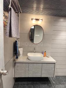 Bathroom Image of 630 Sq.ft 1 BHK Apartment / Flat for rent in Shaligram Plush, Thaltej Ahmedabad for Rs. 16000
