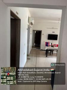 Hall Image of 1550 Sq.ft 3 BHK Apartment / Flat for rent in KP Courtyard, Shantipura Ahmedabad for Rs. 40000