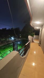 Balcony Image of 750 Sq.ft 1 BHK Builder Floor for rent in Scheme 78 Indore for Rs. 15000
