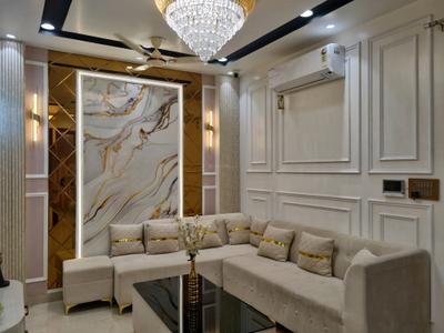 Living Room Image of 800 Sq.ft 3 BHK Apartment / Flat for sale in Saarthi The Ayodhya by Saarthi Builders, Uttam Nagar New Delhi for Rs. 7000000